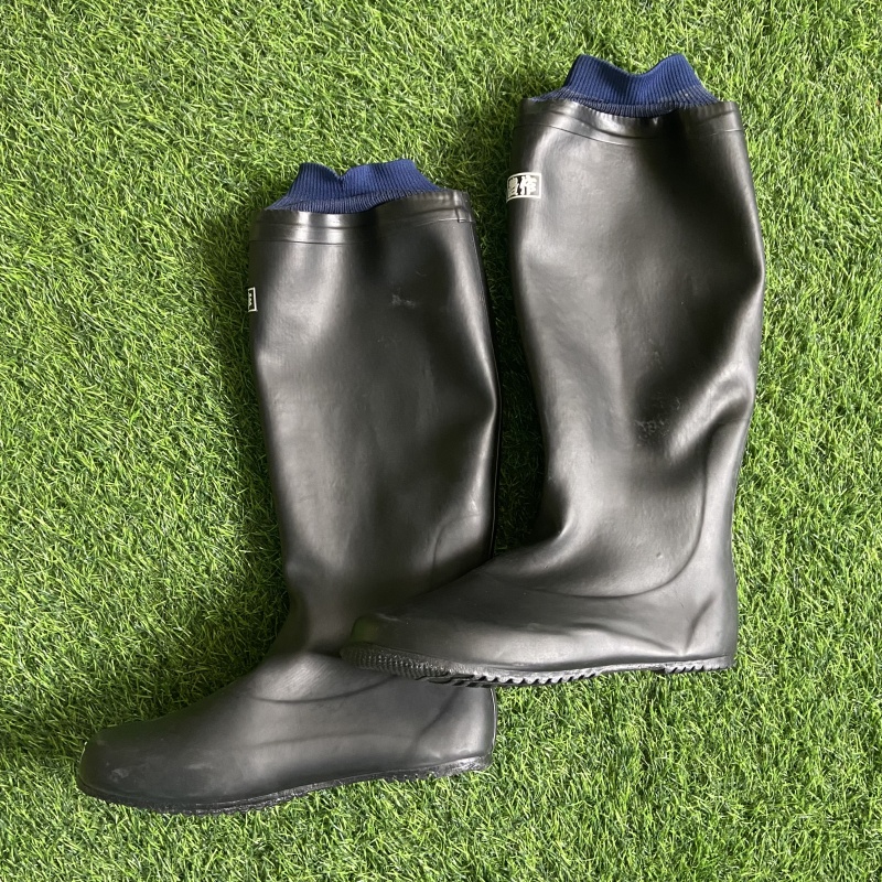 フィリピン向け男女兼用ソフト防水滑り止めゴム製レインブーツ、 - Fishing Boots のレビューと価格