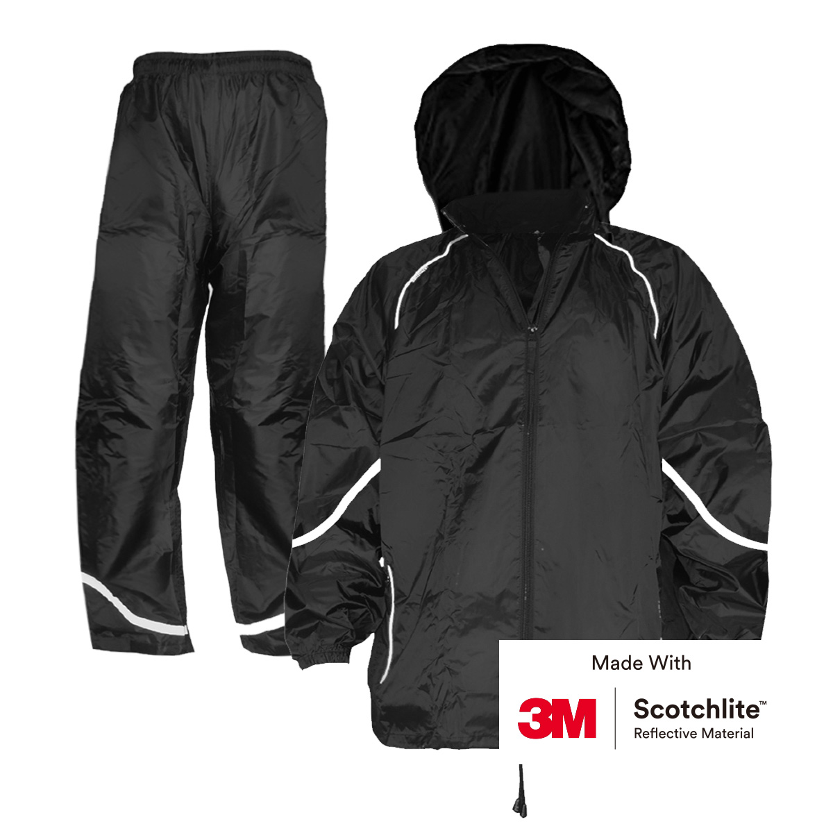 サルツマン レインスーツ - 撥水・防風 - 3Mスコッチラ - Fishing Rain Suit のレビューと価格